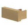 V&B Handbrausehalter Universal Showers eckig, Wandmontage, brushed gold