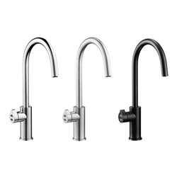 Clage Entnahmearmatur Zip Arc BC schwarz matt, elektronisch