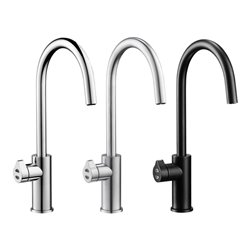 Clage Entnahmearmatur Zip Arc BC schwarz matt, elektronisch