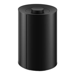 Keuco Abfallbehälter Plan 5 l, m Kst.-Deckel sw-grau, schwarz matt