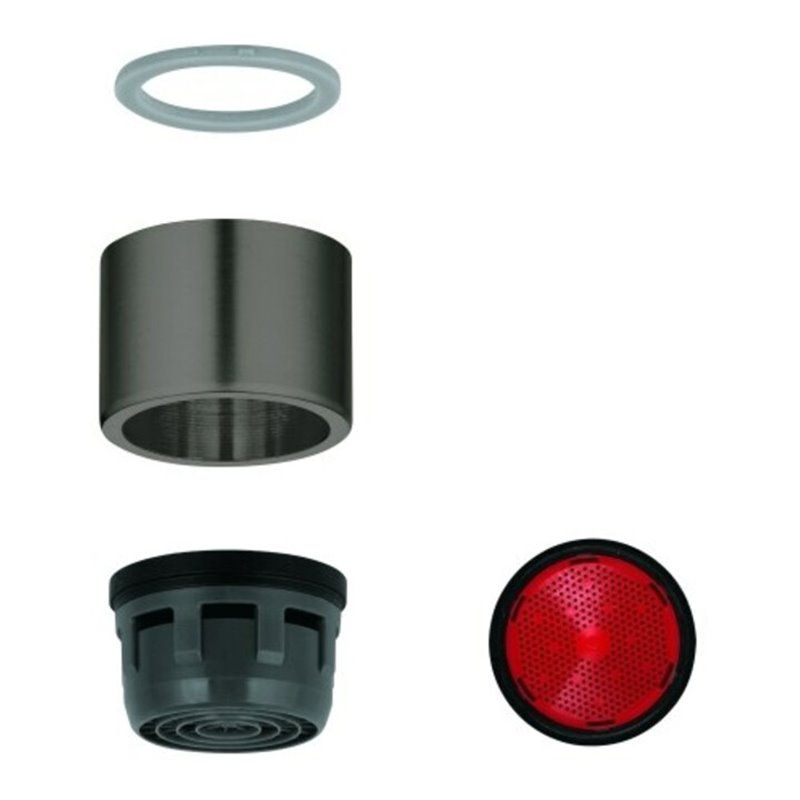 Grohe Mousseur 13999 hard graphite gebürstet