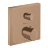 hansgrohe Fertigset Axor Starck Organic UP-THM, m Absperrventil, brushed red gold