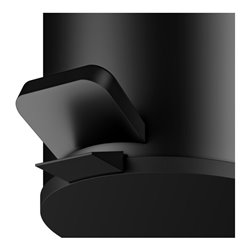 Keuco Hygieneabfallsammler Plan Wand, Fassungsvermögen 3 l, sw-matt