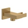 V&B Handbrausehalter Universal Showers eckig, Wandmontage, brushed gold