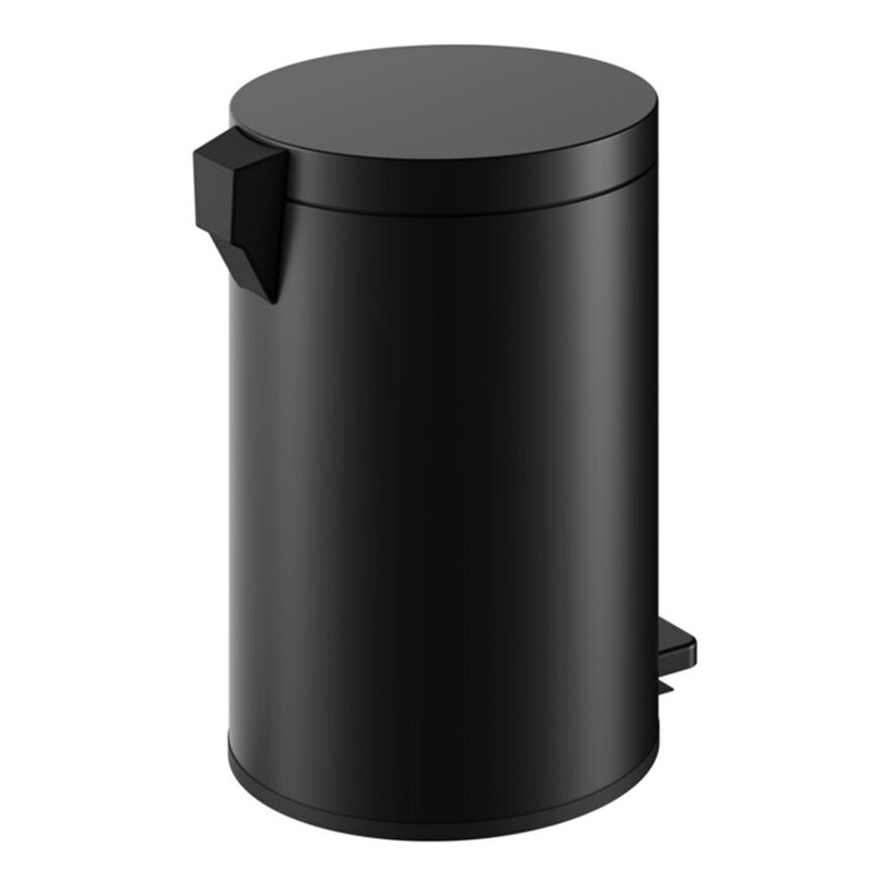 Keuco Abfallbehälter Standmodell, 5 l, schwarz matt