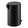 Keuco Abfallbehälter Standmodell, 5 l, schwarz matt