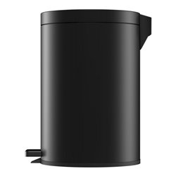 Keuco Abfallbehälter Standmodell, 5 l, schwarz matt