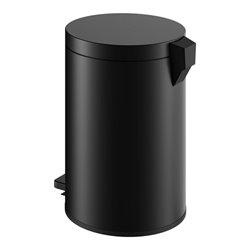 Keuco Abfallbehälter Standmodell, 5 l, schwarz matt