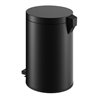 Keuco Abfallbehälter Standmodell, 5 l, schwarz matt