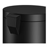 Keuco Abfallbehälter Standmodell, 5 l, schwarz matt