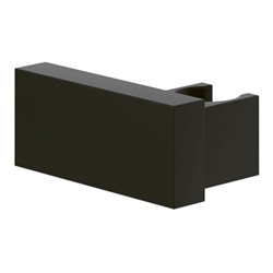 V&B Handbrausehalter Universal Showers eckig, Wandmontage, matt black