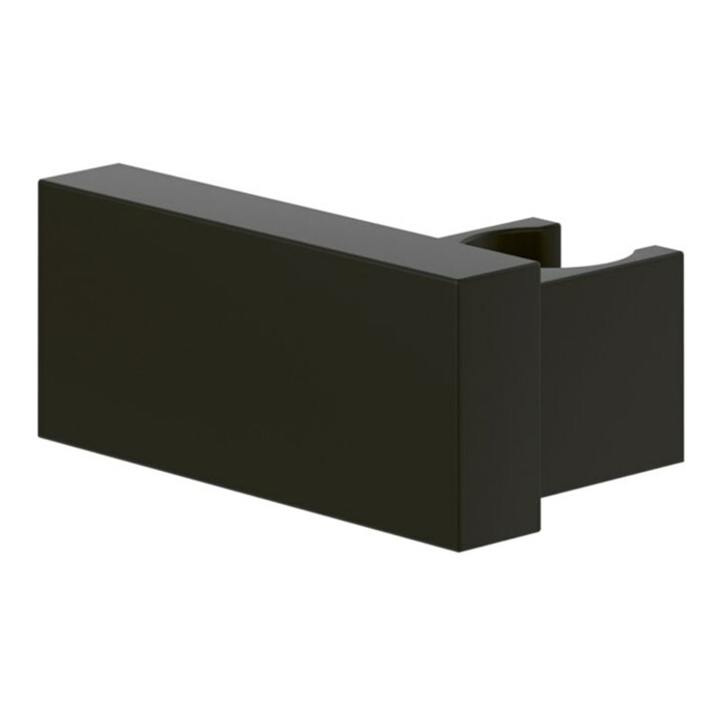 V&B Handbrausehalter Universal Showers eckig, Wandmontage, matt black
