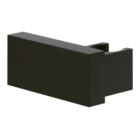 V&B Handbrausehalter Universal Showers eckig, Wandmontage, matt black