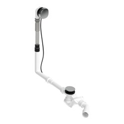 Duravit Ab-/Überlaufgarnitur Quadroval d 5,2cm, chrom