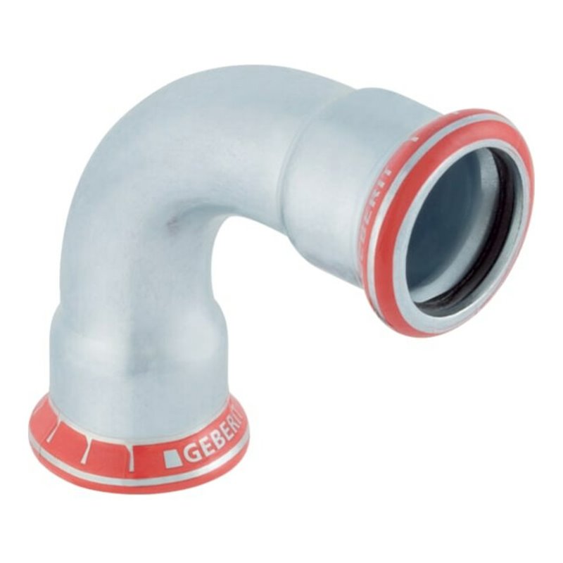 Geberit Bogen Mapress C-Stahl d 54mm, 90Grad, außen verzinkt