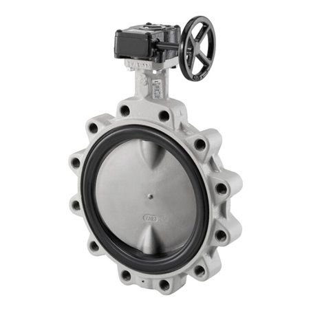 Oventrop Mittelflanschklappe DN 200, PN 16, Getriebeübersetzung