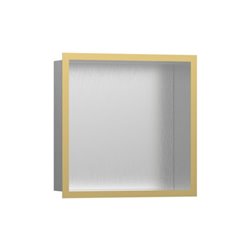 hansgrohe XtraStoris indiv. Wandnische 300x300x100mm, m Rahmen, ES ge, po g opt