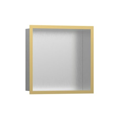 hansgrohe XtraStoris indiv. Wandnische 300x300x100mm, m Rahmen, ES ge, po g opt