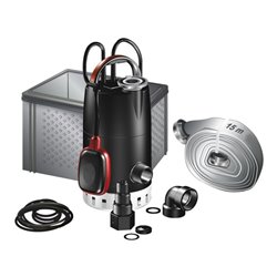 Grundfos Kellerentwässerungspumpe Box UNILIFT 10 m Kabel, R 1 1/4 IG, Komplettpaket