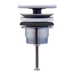 Duravit Schaftventil d 72mm, f WT ohne Überlauf, weiß