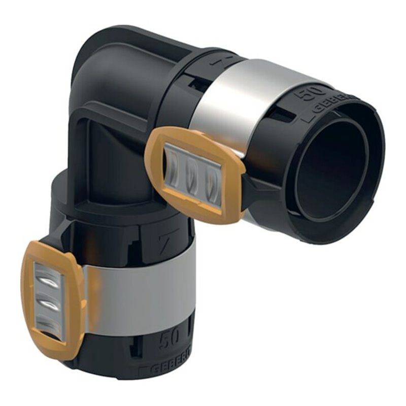 Geberit Bogen FlowFit d 50mm, 90Grad