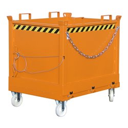 Bauer Südlohn Klappbodenbehälter FB750, lackiert