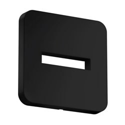 hansgrohe Rosette 130x130mm, softsqua, Wandmont., matt-sw