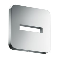 hansgrohe Rosette 130x130mm, softsqua, Wandmontage, chrom