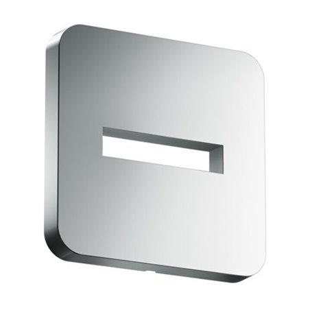 hansgrohe Rosette 130x130mm, softsqua, Wandmontage, chrom