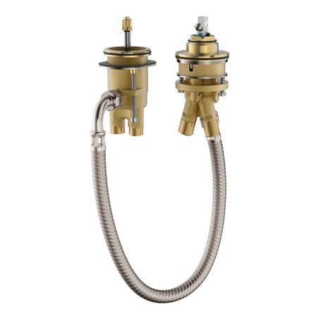 hansgrohe Grundkörper f 2-L-BW-Rand-Arm., für Einhebelmischer