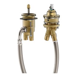 hansgrohe Grundkörper f 2-L-BW-Rand-Arm., für Einhebelmischer