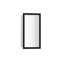 hansgrohe XtraStoris indiv. Wandnische 150x300x100mm, m Designr, m.-we, matt-sw