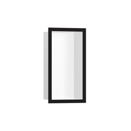 hansgrohe XtraStoris indiv. Wandnische 150x300x100mm, m Designr, m.-we, matt-sw