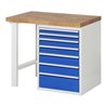 Rau Werkbank Modell 7517 840 mm Buche-Massiv-Platte