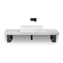 Duravit Design-Siphon für Waschtische, schwarz matt