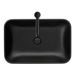 Duravit Design-Siphon für Waschtische, schwarz matt