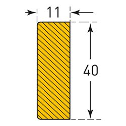 Moravia Prallschutz MORION Rechteck Flächenschutz