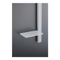 Duravit Brausestange chrom 800mm, m Ab, Alu/Kunststoff/Glas, w hgl
