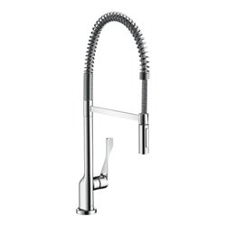hansgrohe SPT 230 Axor Citterio SemiPr Schwenkbereich 360Grad, brushed black chrome