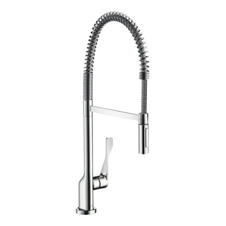 hansgrohe SPT 230 Axor Citterio SemiPr Schwenkbereich 360Grad, brushed black chrome