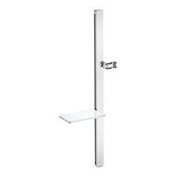 Duravit Brausestange 800mm, aus Aluminium/Kunststoff, chrom