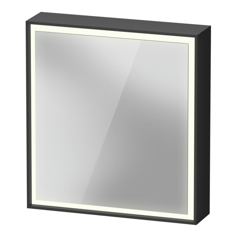 Duravit Spanplattenschraube m Waschp.-Bel. L-Cube 65x15,5x70cm, LED, w, An li, graph ma