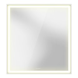 Duravit Spanplattenschraube m Waschp.-Bel. L-Cube 65x15,5x70cm, LED, w, An li, graph ma