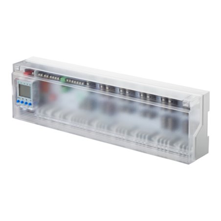 Oventrop Anschlussleiste 230 V, Hz/Kühl, P- u K.-strg., 10 Zonen