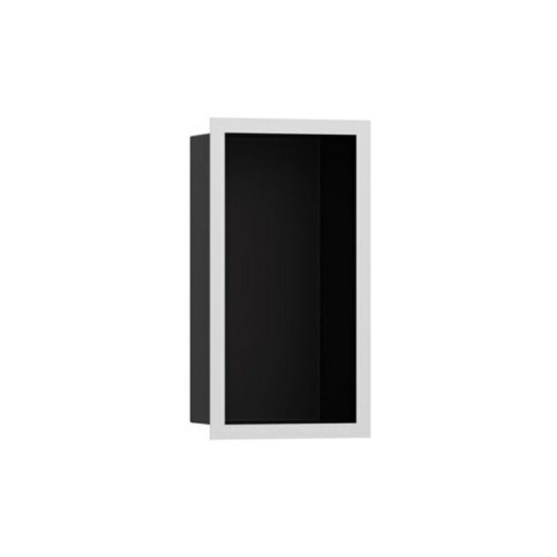 hansgrohe XtraStoris indiv. Wandnische 150x300x100mm, m Designr, matt-sw, m.-we