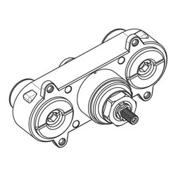 hansgrohe Funktionsblock komplett BTC