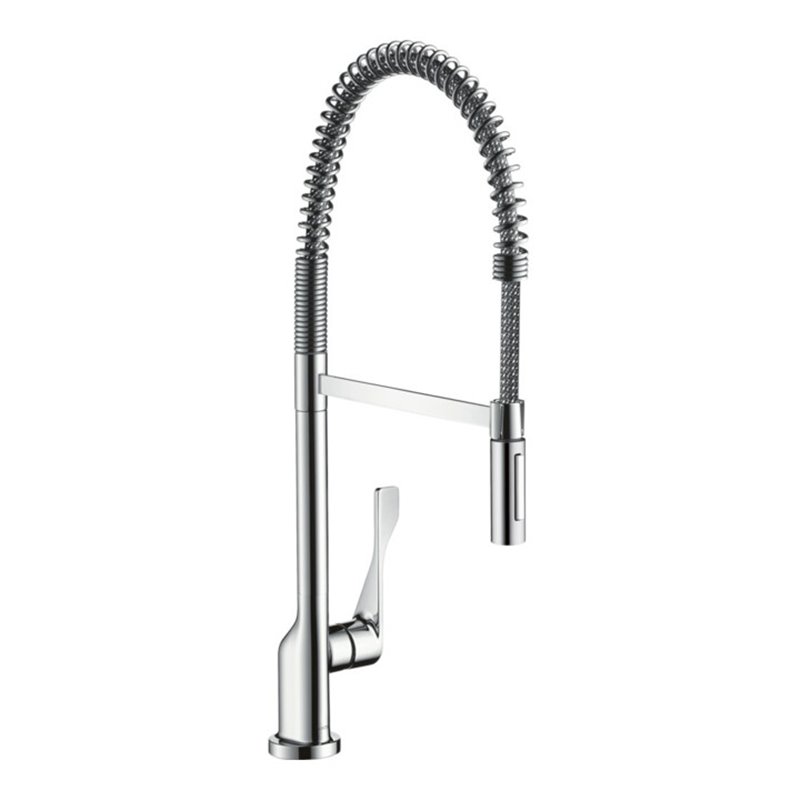 hansgrohe SPT 230 Axor Citterio SemiPr Schwenkbereich 360Grad, polished black chrome