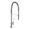 hansgrohe SPT 230 Axor Citterio SemiPr Schwenkbereich 360Grad, polished black chrome