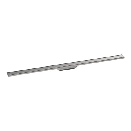 hansgrohe Fertigset RainDrain Original 1200mm, Duschrinne, Edelstahl gebürstet