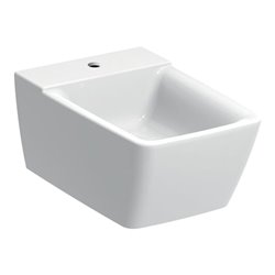 Geberit Wand-Bidet Xeno2 KeraTect/we, wandhängend, geschlossene Form
